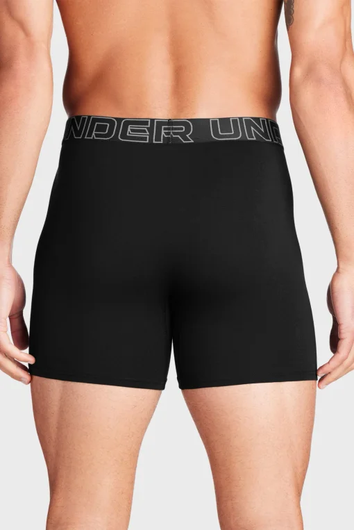 Труси Under Armour M Perf Cotton 6in чорний XXL (1383889-001)
