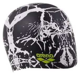 Шапочка для плавання Arena PRINT 2 чорний, білий Уні OFSM