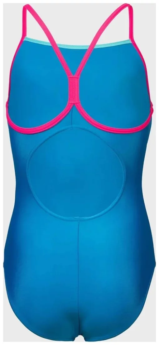 Купальник закритий для дівчат Arena SWIMSUIT LIGHT DROP SOLID синій Діт 140 см