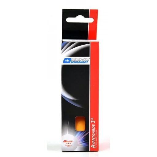 М'ячі для настільного тенісу Donic-Schildkrot Avantgarde 3* 40+ (3)