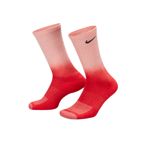 Шкарпетки Nike U NK EVERYDAY PLUS CUSH CREW 2PR рожевий, червоний Уні 38-42