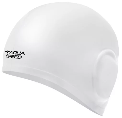 Шапка для плавання Aqua Speed EAR CAP Volume 61511 білий Уні OSFM