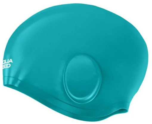 Шапка для плавання Aqua Speed EAR CAP Volume 61508 бірюзовий Уні OSFM
