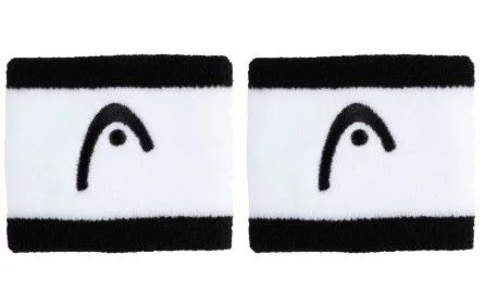 Напульсник Head New Wristband striped 2,5" black-white