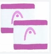 Напульсник Head New Wristband striped 2,5" LL-white