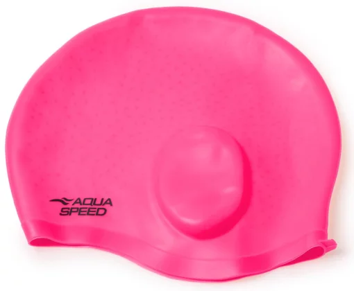Шапка для плавання Aqua Speed ​​EAR CAP Comfort 9893 рожевий Уні OSFM
