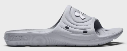 Шльопанці Under Armour Locker IV SL сірий Чол 11 US (29 см)