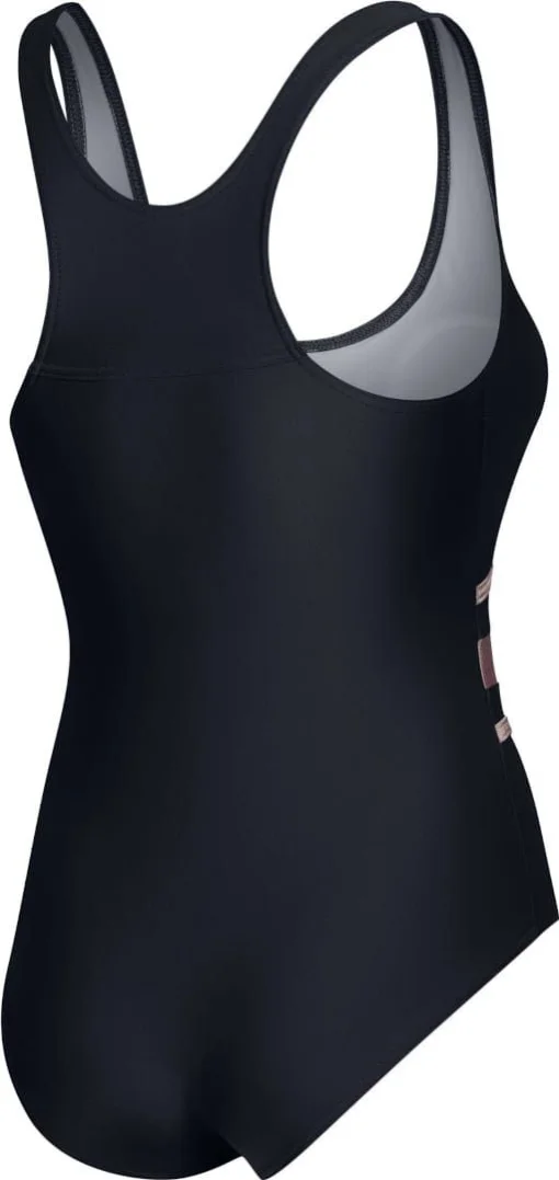 Купальник закритий для ок AqUnder Armour Speed Swimsuit STELLA LADY 62958 чорний, золотистий 40 (299-07)