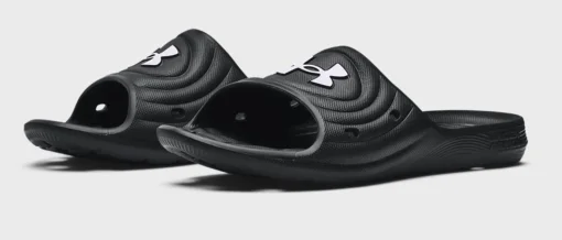 Шльопанці Under Armour Locker IV SL чорний Чол 8 US (26 см)