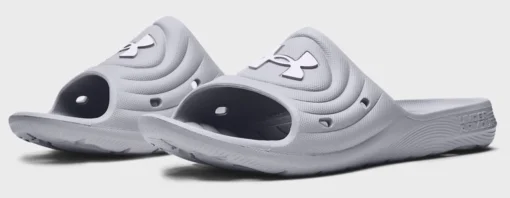 Шльопанці Under Armour Locker IV SL сірий Чол 7 US (25 см)