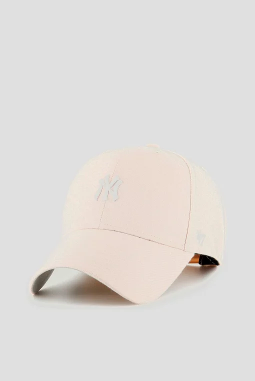 Кепка 47 Brand YANKEES BASE RUNNER SNAP бежевий Уні OSFA