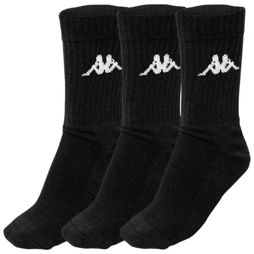 Шкарпетки Kappa Trisper Tennis Sock 3pk чорний Уні 35-38