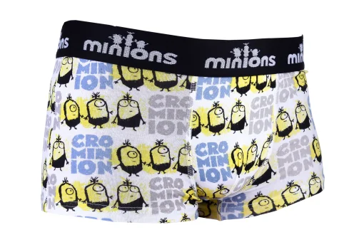 Труси-боксери MinionS NOIR - CROMinion PREHISTOIRE білий Чол 8-10