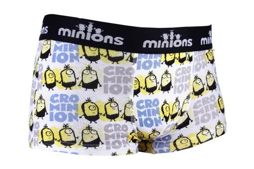 Труси-боксери MinionS NOIR - CROMinion PREHISTOIRE білий Чол 6-8