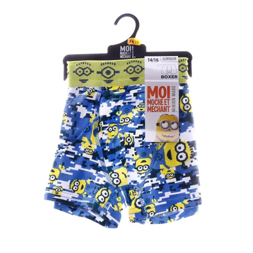 Труси-боксери MinionS синій Чол 6-8