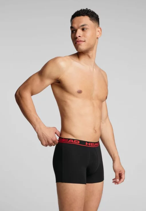 Труси-боксери Head BASIC BOXER 2P червоний, чорний Чол XL