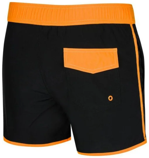 Плавки-шорти для чоловіків Aqua Speed AXEL 7184 чорний, помаранчевий Чол
