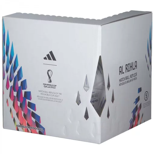 Футбольний м'яч Adidas 2022 World Cup Al Rihla League BOX H57782, розмір №4