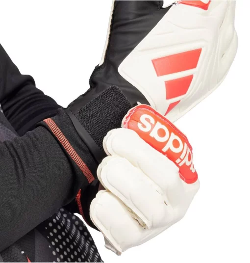 Рукавички воротарські Adidas COPA GL CLB білий, чорний, червоний Уні 8,5