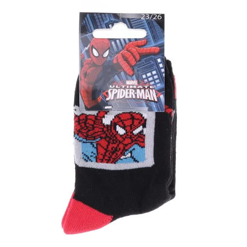Шкарпетки SPIDER MAN SPIDERMAN DS CARRE чорний Діт 23-26, арт.43890147-2