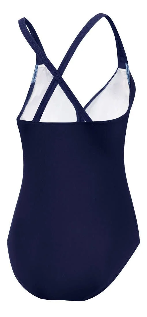 Купальник закритий для жінок Aqua Speed GRETA II 1174 темно-синій, блакитний Жін 44