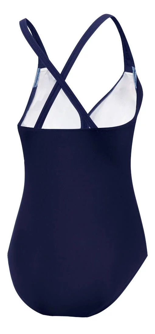 Купальник закритий для жінок Aqua Speed GRETA II 1174 темно-синій, блакитний Жін 44