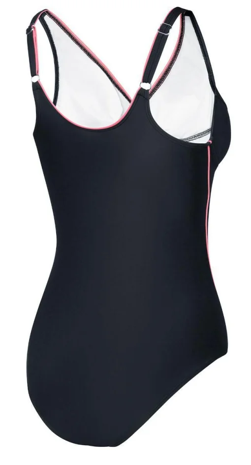 Купальник закритий для жінок Aqua Speed GRACE 61558 чорний, червоний Жін
