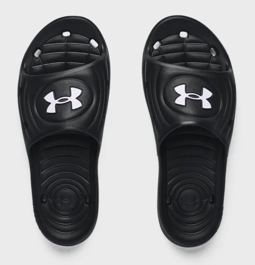 Шльопанці Under Armour Locker IV SL чорний Чол 7 US (25 см)