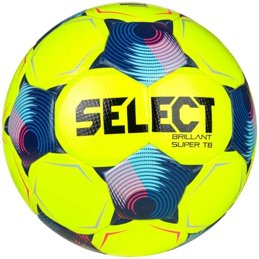 М'яч футбольний Select BRILLANT SUPER FIFA TB v25 жовтий, синій Уні 5
