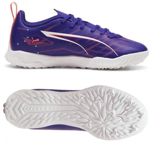 Сороконіжки дитячі Puma ULTRA 5 PLAY TT Jr фіолетовий Діт 38