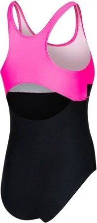 Купальник для дівчат Aqua Speed EMILY 7451 чорний, рожевий Діт 122 см