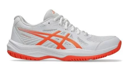Кросівки сквош . Asics Upcourt 6 WHITE/VIVID CORAL 10 (1072A107-102)
