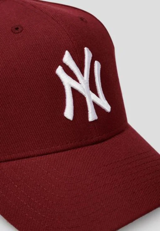 Кепка 47 Brand YANKEES бордовий, світло-сірий Уні OSFA