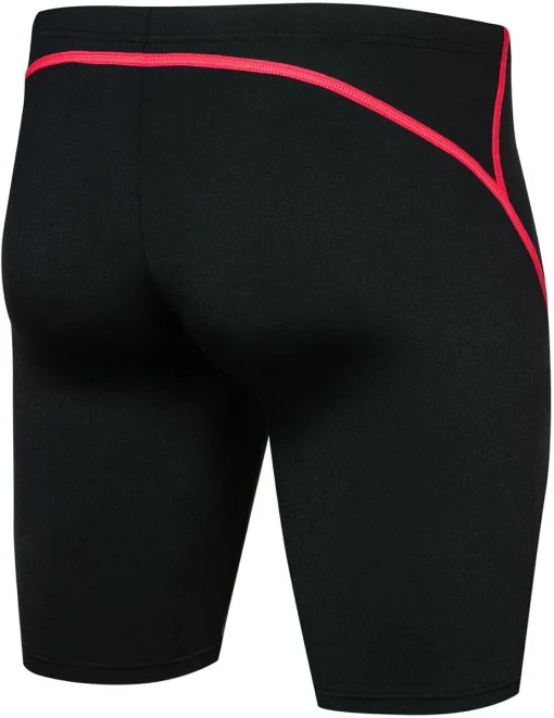 Плавки-шорти для чоловіків Aqua Speed BLAKE 3371 чорний, червоний Чол XXL (96-104 см)