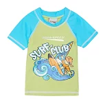 Топ сонцезахисний для хлопців Aqua Speed SURF-CLUB T-SHIRT 2020 зелений, блакитний Діт 104см