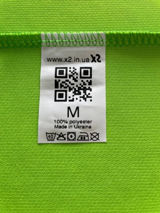 Футболка X2 Start, розмір S (салатовий/темно-синій) VX2003LG/DB-S
