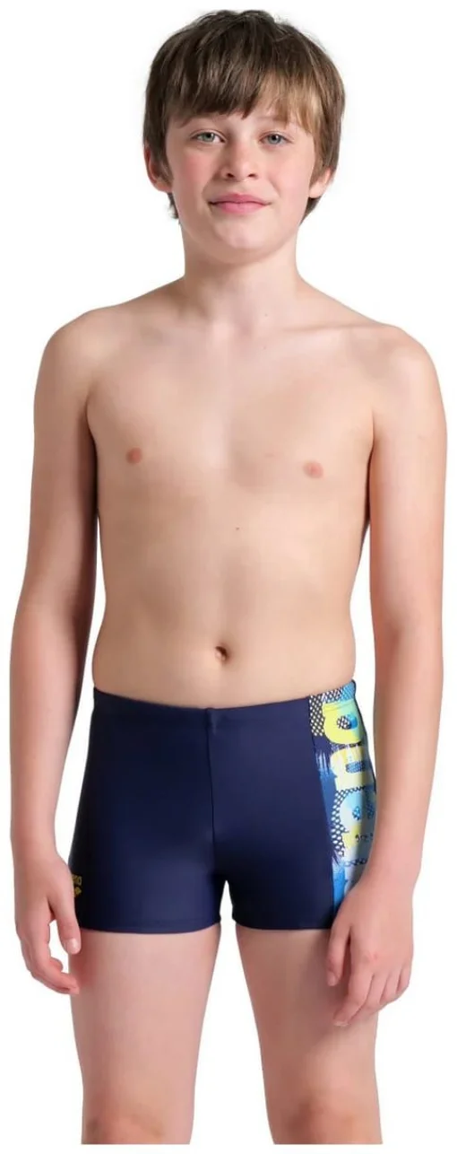 Плавки для хлопців Arena LIGHT TRICKS SWIM SHORT синій Діт 128 см