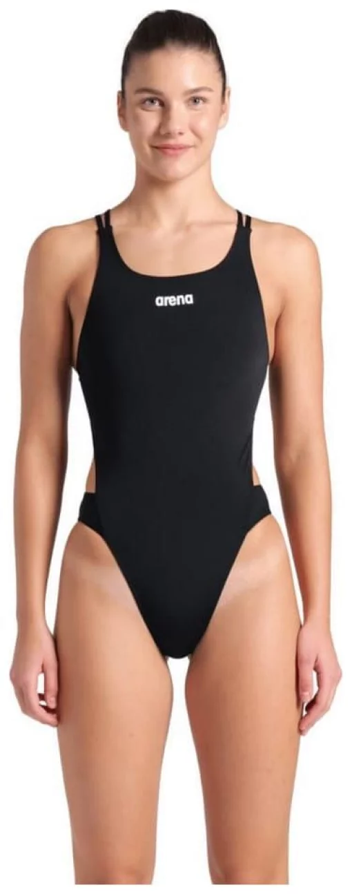 Купальник закритий для жінок Arena SWIMSUIT TECH MULTI SOLID чорний Жін 38