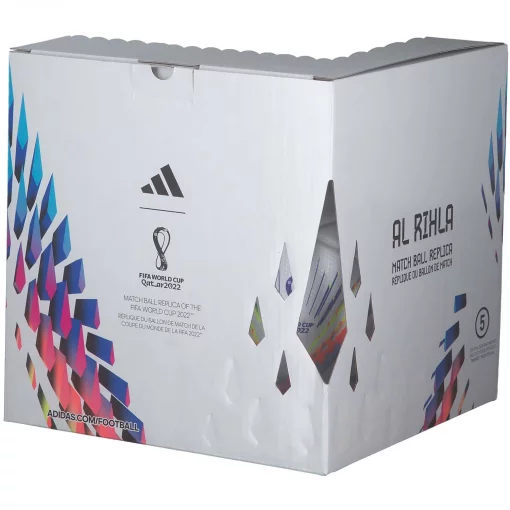 Футбольний м'яч Adidas 2022 World Cup Al Rihla League BOX H57782, розмір №4