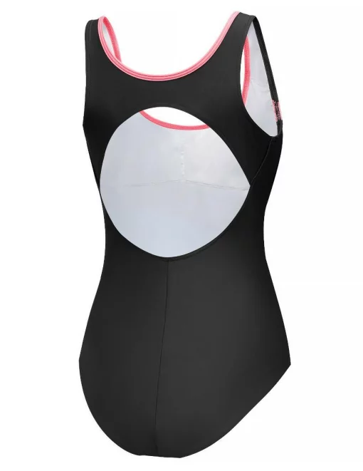 Купальник закритий для жінок Aqua Speed KATE 61569 чорний, помаранчевий Жін 36