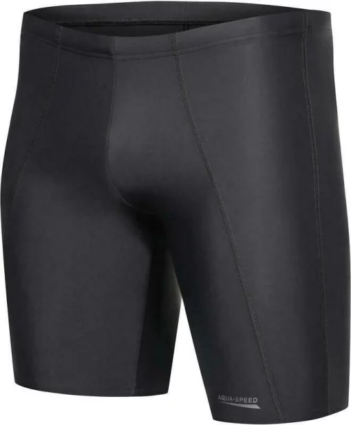 Плавки-шорти для чоловіків Aqua Speed LONG 6638 чорний Чол