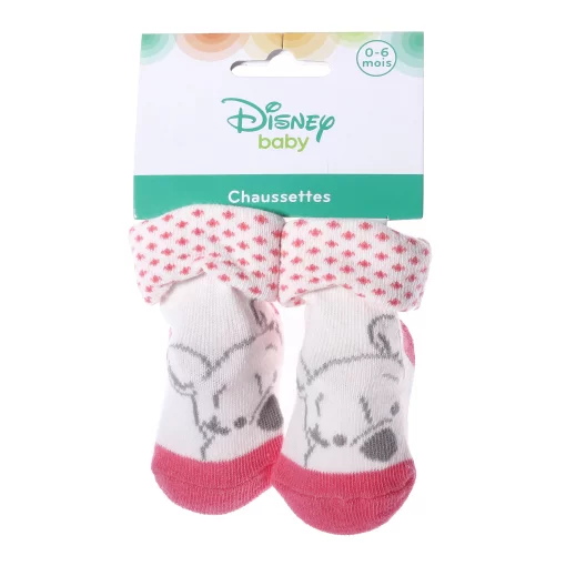 Шкарпетки WINNIE FILLE WINNIE ET ​​POIS SUR REVERS блідо-сіро-жовтий Діт 6 -12 арт 43890964-4