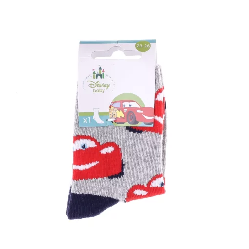 Шкарпетки CARS SOCKS світло-сірий Діт 19-22, арт.43897548-4