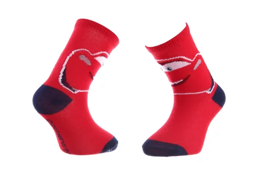 Шкарпетки CARS SOCKS червоний Діт 19-22, арт.43897548-6
