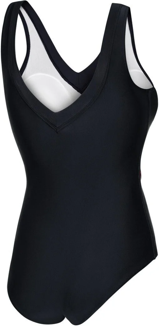 Купальник закритий для жінок Aqua Speed SOPHIE 2478 чорний, бордовий Жін