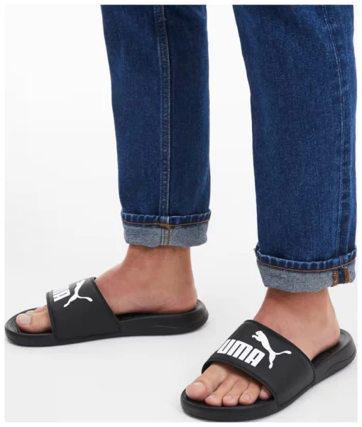 Шльопанці Puma Popcat 20 чорний Уні 43