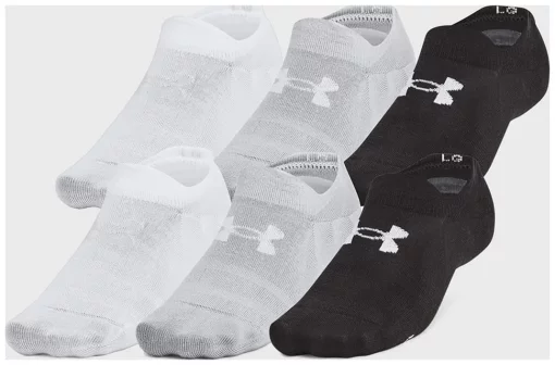 Шкарпетки Under Armour Unisex Essential 6pk ULT чорний Уні XL