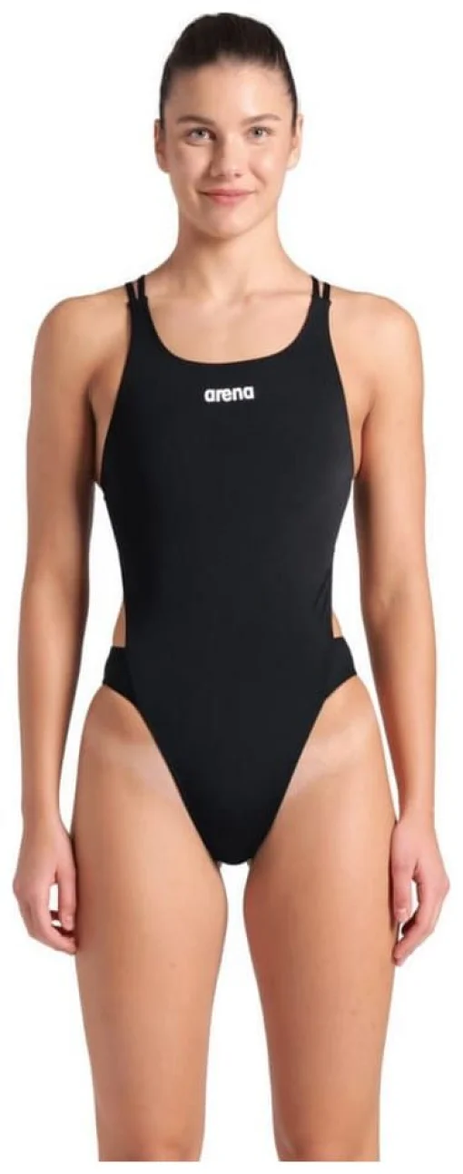 Купальник закритий для жінок Arena SWIMSUIT TECH MULTI SOLID чорний Жін 40