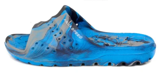 Шльопанці Aqua Speed PATMOS 6491 блакитний, темно-синій, сірий Діт 34