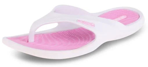 Шльопанці Aqua Speed RIVIERA 4365 білий, рожевий Уні 25